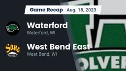 Recap: Waterford  vs. West Bend East  2023