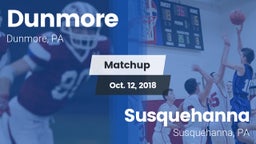 Matchup: Dunmore vs. Susquehanna  2018