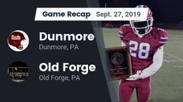 Recap: Dunmore  vs. Old Forge  2019
