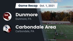Recap: Dunmore  vs. Carbondale Area  2021