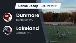 Recap: Dunmore  vs. Lakeland  2021