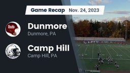 Recap: Dunmore  vs. Camp Hill  2023
