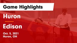 Huron  vs Edison  Game Highlights - Oct. 5, 2021