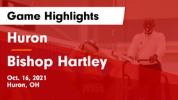 Huron  vs Bishop Hartley  Game Highlights - Oct. 16, 2021