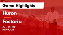 Huron  vs Fostoria  Game Highlights - Oct. 20, 2021