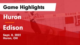 Huron  vs Edison  Game Highlights - Sept. 8, 2022