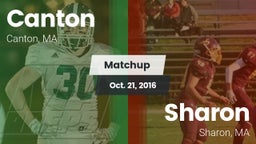 Matchup: Canton High vs. Sharon  2016