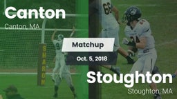 Matchup: Canton High vs. Stoughton  2018