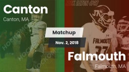 Matchup: Canton High vs. Falmouth  2018