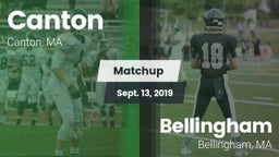 Matchup: Canton High vs. Bellingham  2019