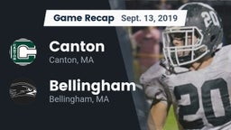 Recap: Canton   vs. Bellingham  2019