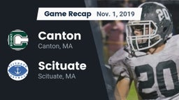 Recap: Canton   vs. Scituate  2019