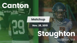 Matchup: Canton High vs. Stoughton  2019