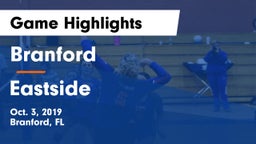 Branford  vs Eastside  Game Highlights - Oct. 3, 2019