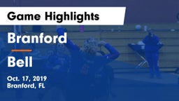 Branford  vs Bell Game Highlights - Oct. 17, 2019