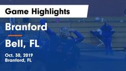 Branford  vs Bell, FL Game Highlights - Oct. 30, 2019