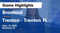 Branford  vs Trenton - Trenton FL Game Highlights - Sept. 22, 2020