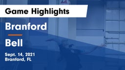 Branford  vs Bell  Game Highlights - Sept. 14, 2021