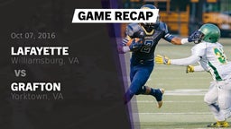 Recap: Lafayette  vs. Grafton  2016