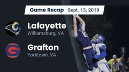 Recap: Lafayette  vs. Grafton  2019