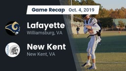 Recap: Lafayette  vs. New Kent  2019