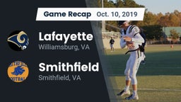 Recap: Lafayette  vs. Smithfield  2019