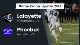 Recap: Lafayette  vs. Phoebus  2021