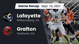 Recap: Lafayette  vs. Grafton  2021
