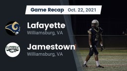Recap: Lafayette  vs. Jamestown  2021