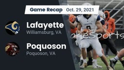 Recap: Lafayette  vs. Poquoson  2021