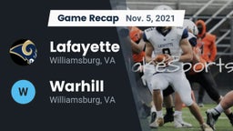 Recap: Lafayette  vs. Warhill  2021