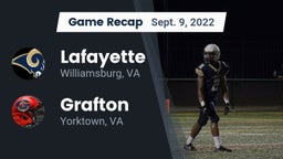 Recap: Lafayette  vs. Grafton  2022