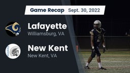 Recap: Lafayette  vs. New Kent  2022