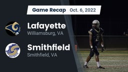 Recap: Lafayette  vs. Smithfield  2022
