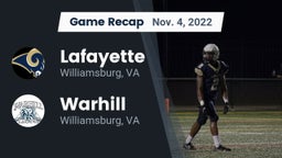 Recap: Lafayette  vs. Warhill  2022