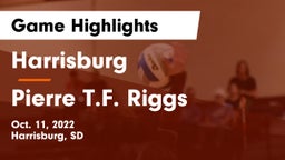 Harrisburg  vs Pierre T.F. Riggs  Game Highlights - Oct. 11, 2022