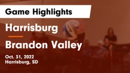 Harrisburg  vs Brandon Valley  Game Highlights - Oct. 31, 2022