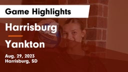 Harrisburg  vs Yankton  Game Highlights - Aug. 29, 2023