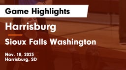 Harrisburg  vs Sioux Falls Washington Game Highlights - Nov. 18, 2023