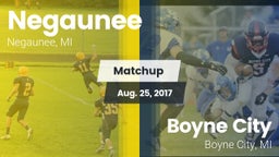 Matchup: Negaunee vs. Boyne City  2017