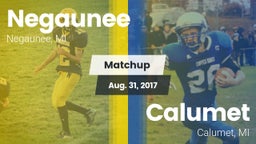 Matchup: Negaunee vs. Calumet  2017