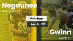 Matchup: Negaunee vs. Gwinn  2017