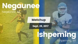 Matchup: Negaunee vs. Ishpeming  2017