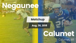 Matchup: Negaunee vs. Calumet  2018