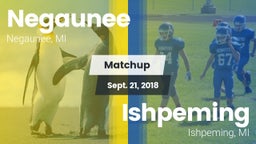 Matchup: Negaunee vs. Ishpeming  2018