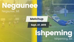 Matchup: Negaunee vs. Ishpeming  2019