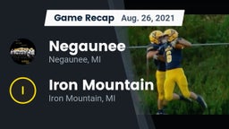 Recap: Negaunee  vs. Iron Mountain  2021