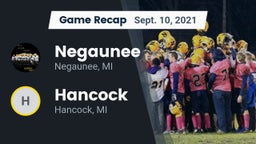 Recap: Negaunee  vs. Hancock  2021