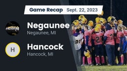 Recap: Negaunee  vs. Hancock  2023