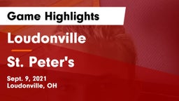 Loudonville  vs St. Peter's Game Highlights - Sept. 9, 2021